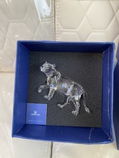 Swarovski crystal lion mother - swarovski,