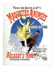 Vintage Cabaret Poster Wall