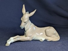 LLADRO DONKEY Laying Down