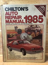 Chilton's Auto Repair Manual