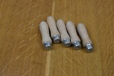 New Beech File Handle, Tool, Garden Trowell etc. Handles, 3",4",5" & 6"