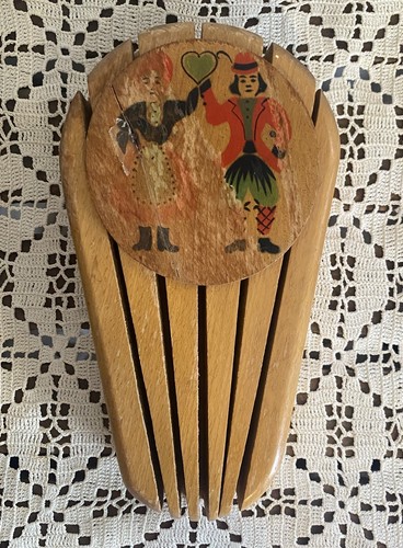 Vintage wood knife - vintage, hand