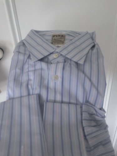 Thomas pink striped shirt - pink,