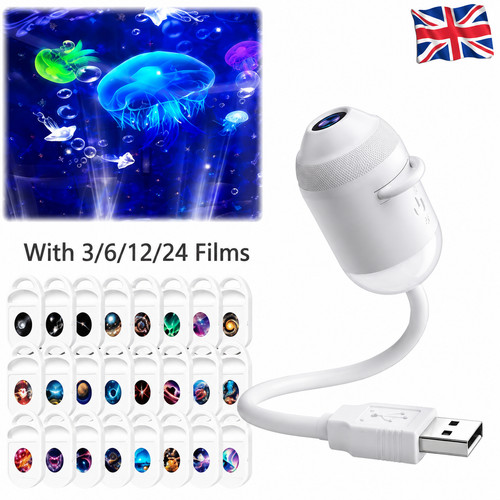 Galaxy projector night light - night,