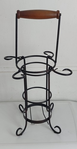 Iron wine bottle glasses - wine,