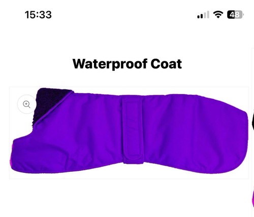 Purple greyhound waterproof - purple,