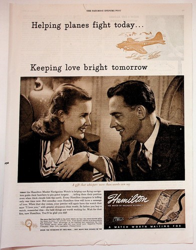 Hamilton vintage 1944 - hamilton, print