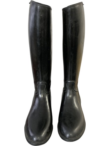 Aigle black long riding - aigle, boots