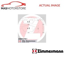 BRAKE PADS SET BRAKING PAD FRONT ZIMMERMANN 239252101 P NEW OE REPLACEMENT