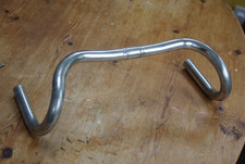 GB RANDONNEUR ALLOY HANDLEBARS - 25.4mm clamp 430mm wide