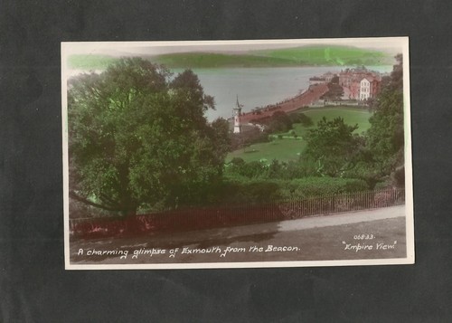 Postcard devon exmouth view - devon,