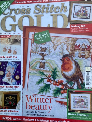 Cross stitch gold issue - cross,