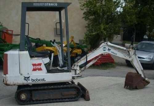 Bobcat 220 excavator - (x220),
