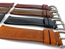 Tuscan Cracked Leather Watch