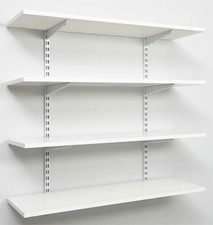 Twin Slot Shelving - Wall