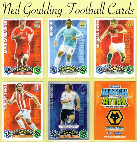 Topps match attax - match, 2009-10