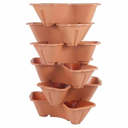 Strawberry planter trio - strawberry,