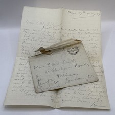 WW1 1917 Handwritten Letter