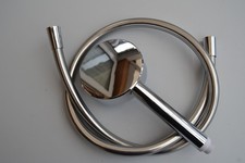 Genuine Mira Sport etc Beat Showerhead and Silver large bore easy clean hose