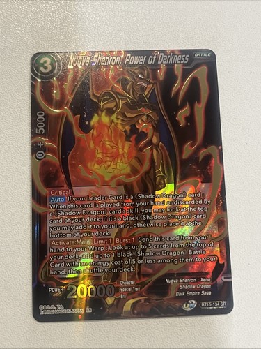 Nova shenron power of - shenron,,