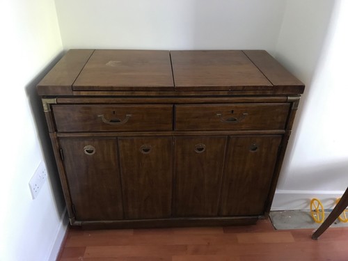 Antique wooden cabinet - , with