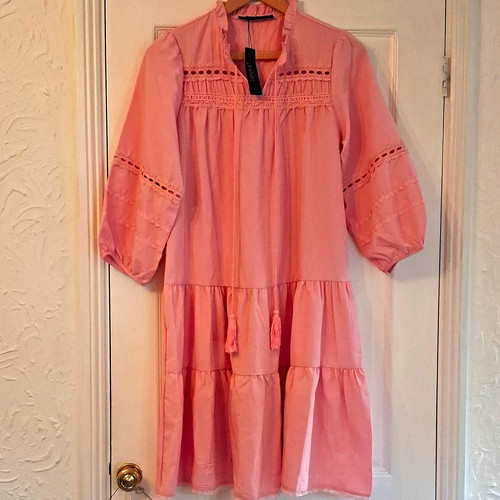 Zanzea women pink shift - zanzea,