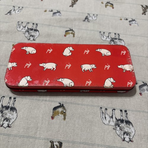 Pig pencil case - pig,