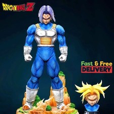 30cm Anime Dragon Ball Z Trunks Figure Two heads Action Figures PVC Statue Colle