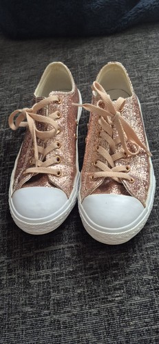 Converse all star pink sparkly - converse,