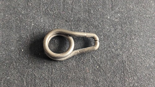Spring holder for miners lamp - ,