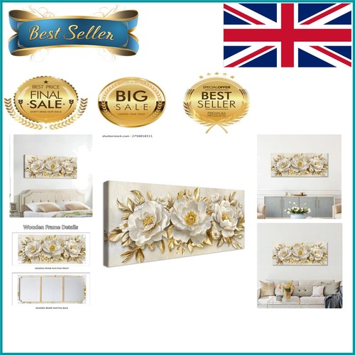 Luxurious white peonies gold - luxurious,