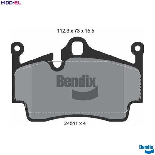 Brake pad set disc - brake,