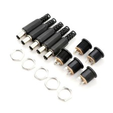 12V 3A Plastic Male Plugs +