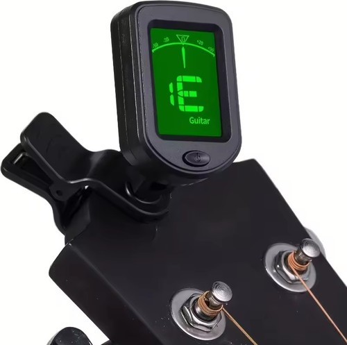 Rechargeable clip tuner for - rechargeable, clip-on