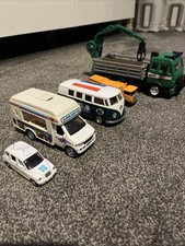 5 Different Toy Vehicles
