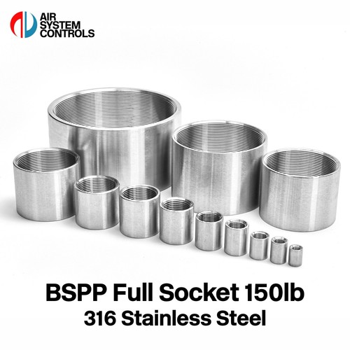 Bspp full socket - socket, 150lb