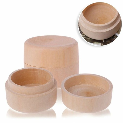 Mini round wooden storage - wooden,
