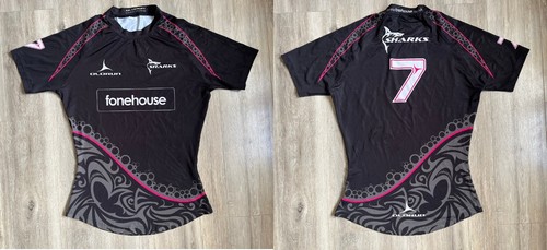 Olorun sharks rugby shirt - shirt, size