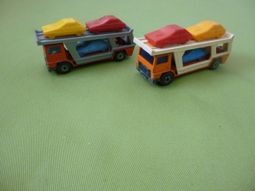 Lesney car transporters - 2x,