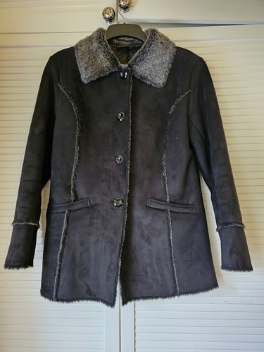 Centigrade faux sherling coat - sherling,