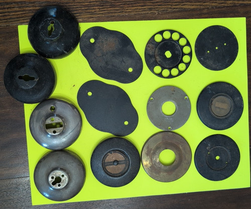 Antique wall telephone - telephone, &