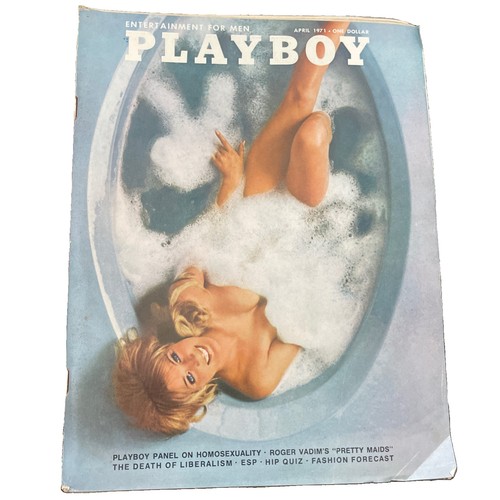 Playboy magazine april 1971 - april,