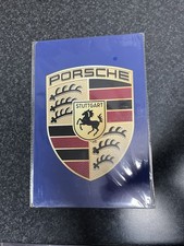 Vintage Style Sign Metal 20cm x 30cm Brand New, Porsche Perfect For Man Cave.