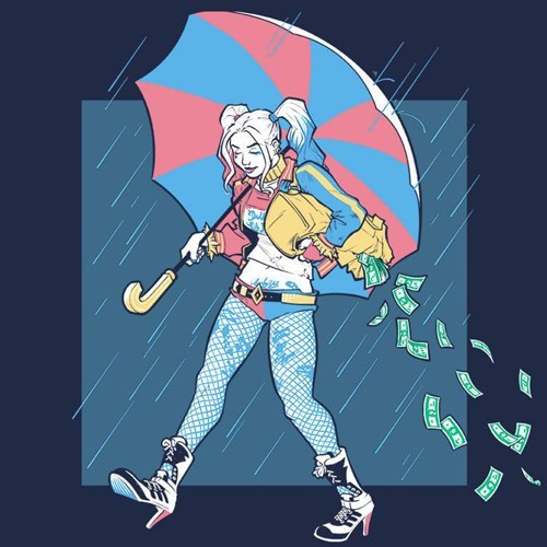 Harley quinn salty - quinn, suicide