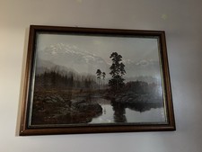 Silent Majesty by Gerard Coulson Art Print Framed Scotland Stag Large