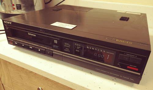Sony f25ub betamax video - sl-f25ub,