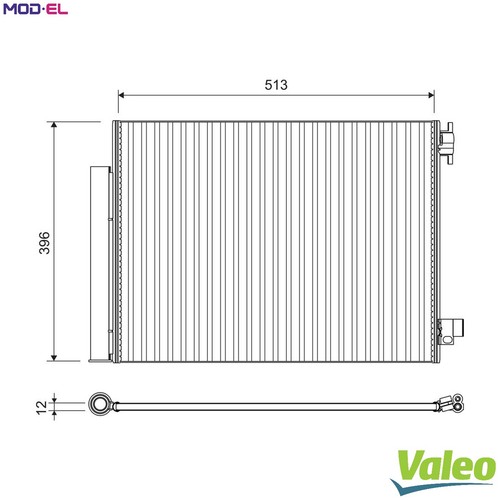 Condenser air conditioning - condenser,