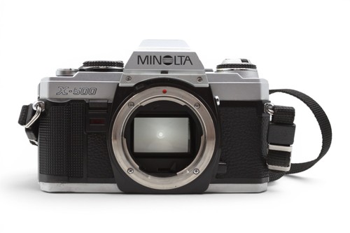 Minolta 500 x500 slr - x-500, body