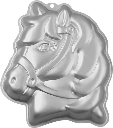 Wilton horse cake - wilton, tin