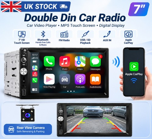 Carplay double din car - 7",